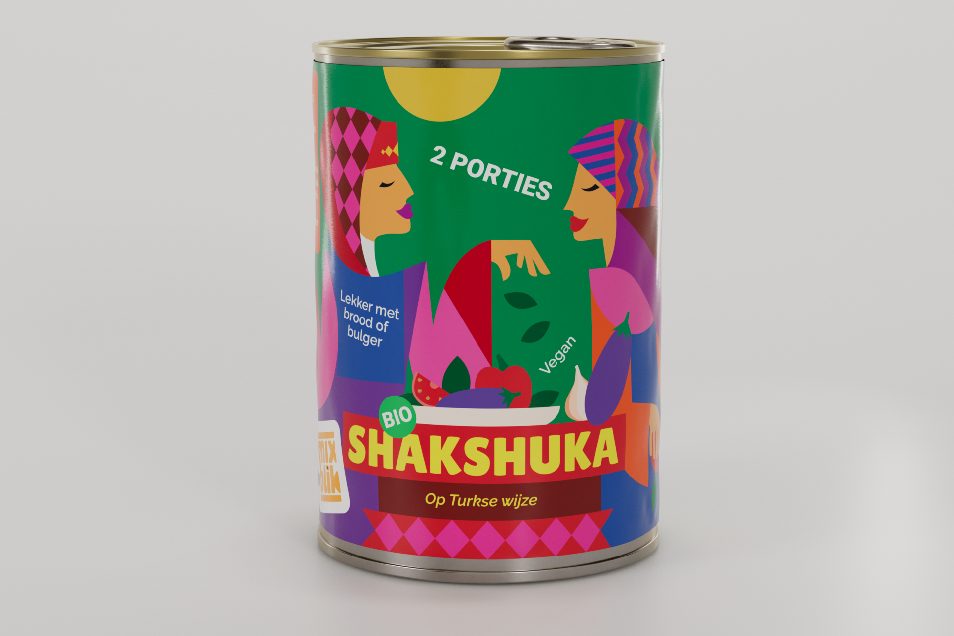 Mixblik Shakshuka close-up